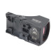 Holosun SCS-PDP-GR open reflex green dot sight switchable 2MOA dot, 32MOA circle dot reticle solar cell, black