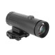 Holosun Magnifier HM6X, 6x magnification, black, Picatinny, hunting, sport shooting, Softair, for tactical micro red dot sight