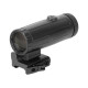 Holosun Magnifier HM6X, 6x magnification, black, Picatinny, hunting, sport shooting, Softair, for tactical micro red dot sight