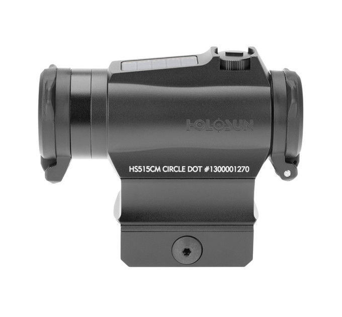 Holosun HS515CM Solar Red Dot Sight BK 2 MOA dot and 65 MOA circle Shake Awake