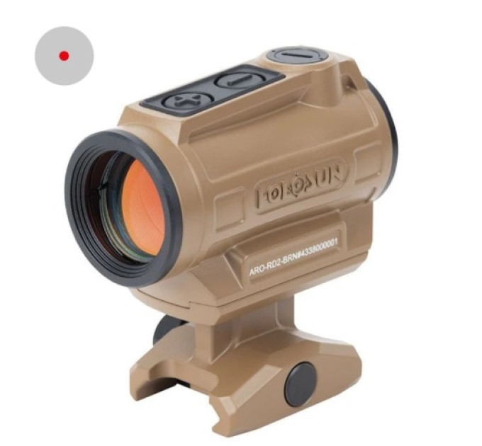 Holosun ARO-CORE-RD2-BROWN kompaktni reflex optic za lov, sportsko streljaštvo i airsoft Holosun ARO-CORE-RD2-BROWN kompaktni reflex optic za lov, sportsko streljaštvo i airsoft