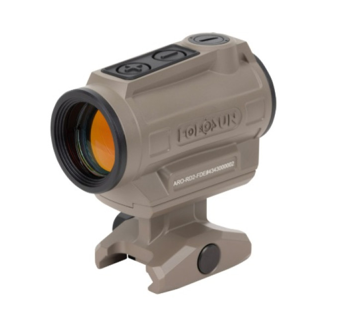Holosun ARO-CORE-RD2-FDE Micro Red Dot ciljnik 2 MOA, FDE, Picatinny