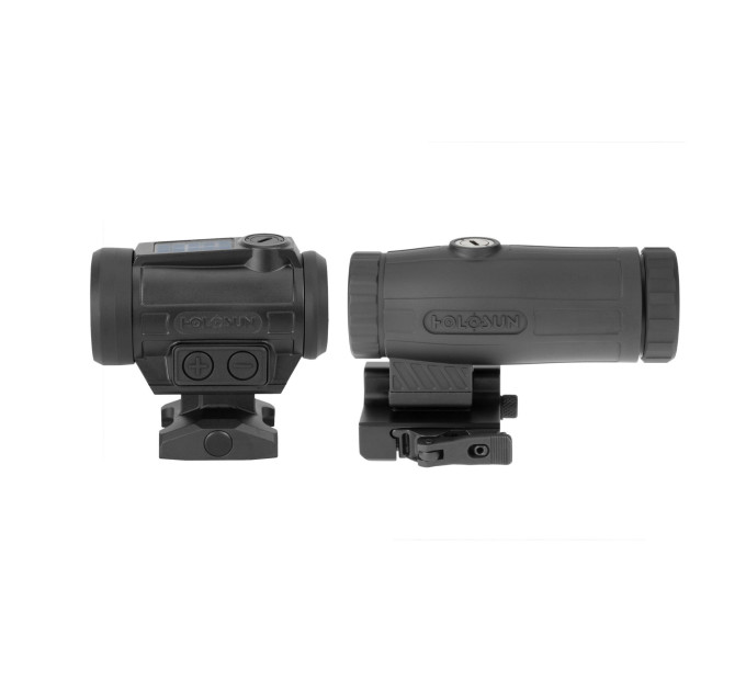 Holosun ARO EVO SPR RD & HM3X Combo Set – 1x Red Dot with SPR Reticle + 3x Magnifier