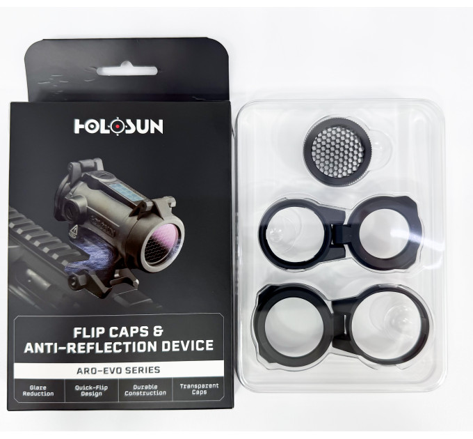 Holosun ARO-EVO-CAP+ARD anti-reflektivni set za zaštitu leće