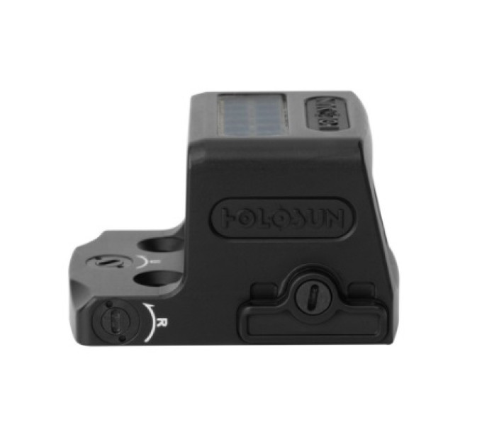 Holosun EPS-CARRY-GR-MRS kompaktes Pistol Reflexvisier – 2 MOA Grünpunkt, 32 MOA Kreis, Solar Failsafe, 7075 T6