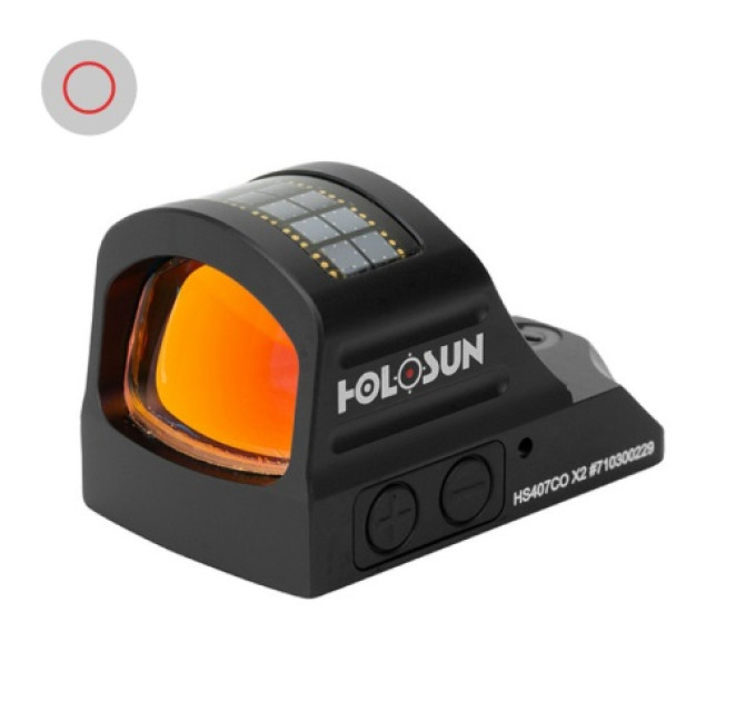 Holosun HS407CO-X2 8MOA Krug kompaktni open reflex optic za sport i lov Holosun HS407CO-X2 8MOA Krug kompaktni open reflex optic za sport i lov