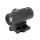 Holosun MP3X BDC Fixed 3x Magnifier – BDC Reticle for Aimpoint Micro Pattern, QD Rail Base, Holosun Optic