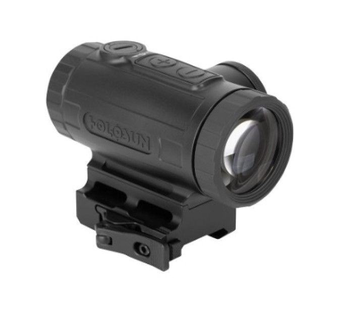 Holosun MP3X BDC Fixed 3x Magnifier – BDC Reticle for Aimpoint Micro Pattern, QD Rail Base, Holosun Optic
