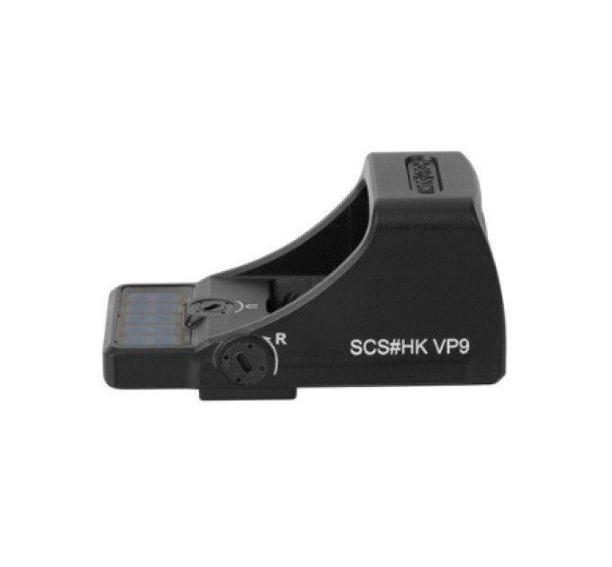 Holosun SCS-VP9-GR — 2 MOA + 32 MOA Green Dot Multi-Reticle Pistol Red Dot for H&K VP9