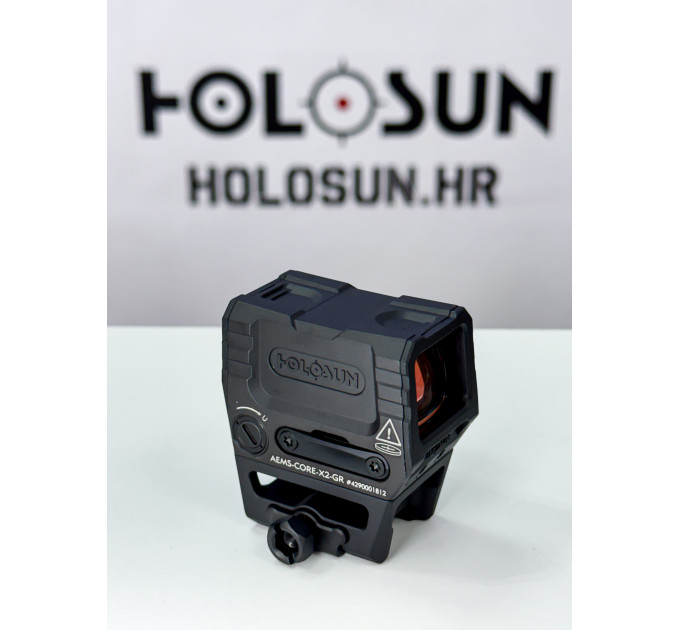 Holosun AEMS-CORE-X2-GR Core 2 MOA Zeleni Točkasti Nišan Shake Awake