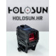 Holosun AEMS-PRO-X2-GR Pro Green MRS Reflex sight 2 MOA dot, 65 MOA circle Solar Failsafe + Shake Awake