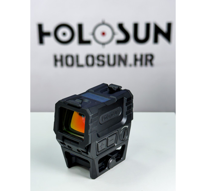 Holosun AEMS-PRO-X2-RD Napredni MRS Crveni Točkasti 2 MOA točka, 65 MOA krug Solar Failsafe + Shake Awake