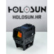 Holosun AEMS-PRO-X2-RD Advanced MRS Red Dot 2 MOA dot, 65 MOA circle Solar Failsafe + Shake Awake