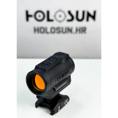 Holosun ARO-MRS-GD Microdot Gold Dot Sight with 2MOA/65 MOA Circle Dot Reticle, black, Picatinny rail