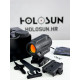 Holosun ARO MRS Rotes Reflexvisier  2 MOA Punkt 65 MOA Kreis-Punkt,  Shake Awake, Picatinny