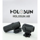 Holosun ARO-RD2-HM3X-SET Red Dot Sight, 2 MOA Dot, 3x Magnification HM3X Black, Picatinny Rail