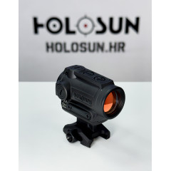 Holosun ELITE ARO-MRS-GR Micro Green Dot Sight with 2MOA / 65 MOA Circle Dot Reticle, black, Picatini