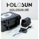 Holosun ELITE zatvoreni refleksni ciljnik sa zelenom toćkom HE512T-GR, izmjenjivi končanik, kućiste od titana