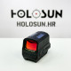 Holosun ELITE enclosed Reflex Red Dot Sight HE512T-RD with switchable reticle and titanium housing