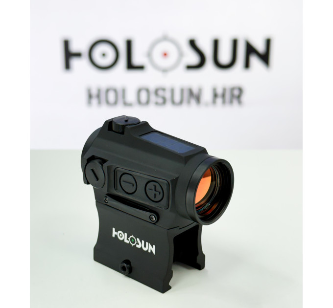 Holosun ELITE HE503CU-GR zeleni dot ciljnik | 2 MOA / 65 MOA, solar + baterija, IP67