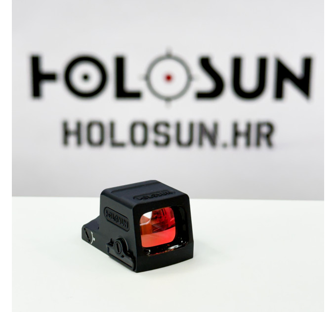Holosun EPS-CARRY-GR-6 zatvoreni refleksni ciljnik s 6MOA zelenom toćkom, aluminij, crni, za lov, streljastvo i airsoft