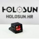 Holosun EPS-CARRY-GR-6 zatvoreni refleksni ciljnik s 6MOA zelenom toćkom, aluminij, crni, za lov, streljastvo i airsoft