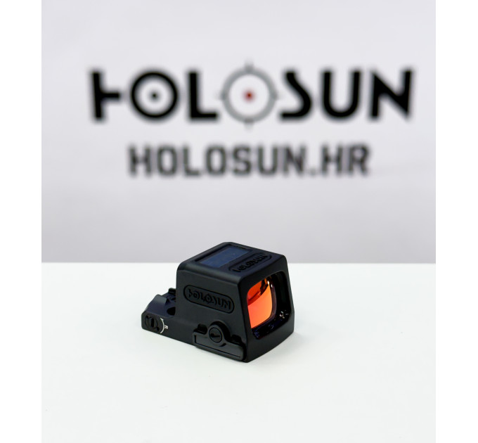 Holosun EPS-CARRY-GR-MRS kompaktes Pistol Reflexvisier – 2 MOA Grünpunkt, 32 MOA Kreis, Solar Failsafe, 7075 T6