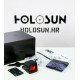 Holosun EPS-CARRY-RD-2 geschlossenes Reflexvisier mit 2 MOA rotem Punkt Shake Awake Holosun K + RMSc Adapter
