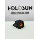 Holosun EPS-CARRY-RD-6 6 MOA rote Punkt Solar Failsafe und Shake Awake, airsoft