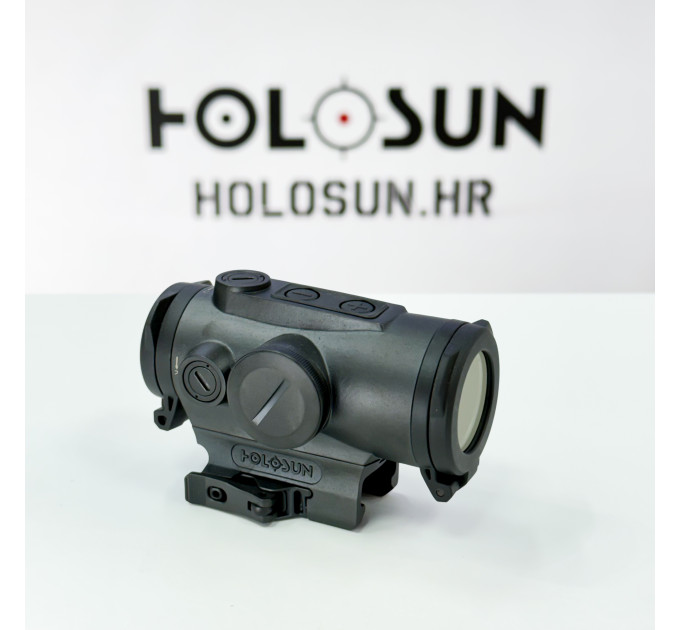 Holosun HE530G-GR s izmjenjivom zelenom toćkom i kružnom končanicom, kućiste od titana