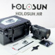 Holosun HE530G-GR s izmjenjivom zelenom toćkom i kružnom končanicom, kućiste od titana