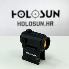 Holosun HE403B-GR Green Dot Sight | 2 MOA Super Green LED, Shake Awake, IP67, Weaver/Picatinny rails