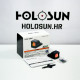 Holosun HE407C-X3-GR Open Reflex Green Dot Sight + Green 2MOA Dot Reticle, Solar Cell, Black, Hunting, Sport Shooting Softair