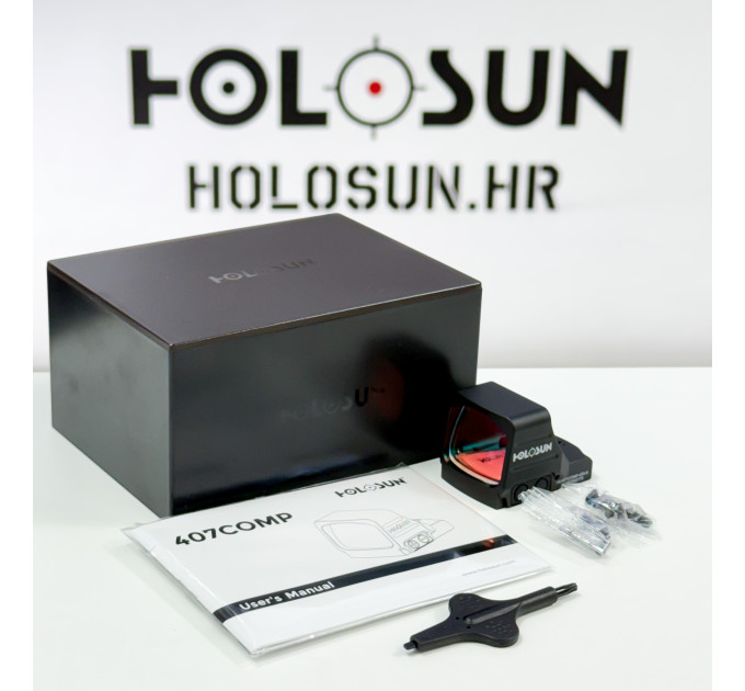 Holosun HE407COMP-GR6 6 MOA Green Dot Sight Super LED