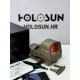 Holosun HE510C-GR-FDE Open Elite Green Reflex 2 MOA dot, 65 MOA circle, circle-dot QD Picatinny mount Shake Awake