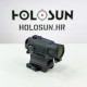 Holosun HE515CM-GR Geschlossenes Grün Reflexvisier MRS 2 MOA Punkt 65 MOA Kreis-Punkt Shake Awake