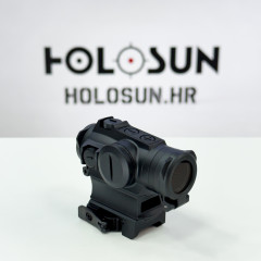 Holosun HE515GM-GR  Сlosed Reflex Sight with green Super LED 2 MOA green dot or 2 MOA dot in a 65 MOA circle Weaver/Picatinny rails
