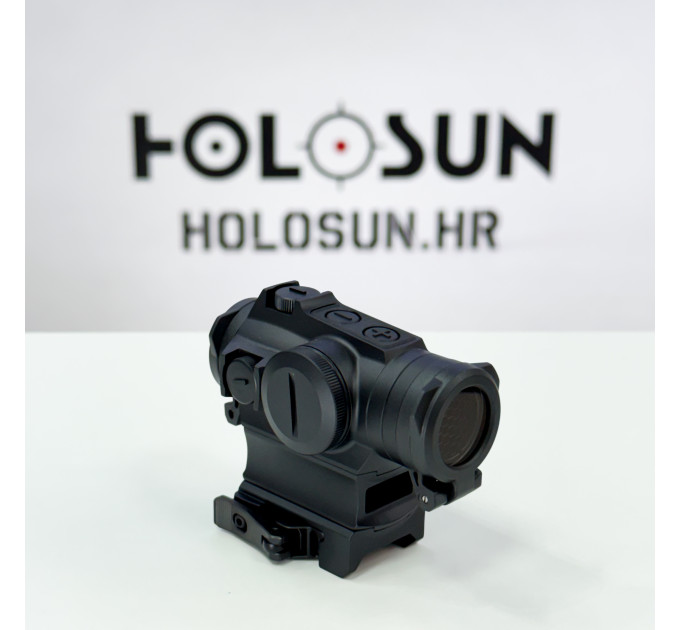 Holosun HE515GM-GR Elite Green Dot Sight BK QD-Montage Super-LED-Visier 2 MOA grün Punkt oder 2 MOA Punkt in 65 MOA Kreis