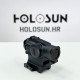 Holosun HE515GM-GR Elite Green Dot Sight BK QD-Montage Super-LED-Visier 2 MOA grün Punkt oder 2 MOA Punkt in 65 MOA Kreis