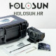 Holosun HE515GT‑RD – 2‑MOA‑roter Punkt & 2‑MOA‑Punkt im 65‑MOA‑Kreis, Quick‑Detach‑Weaver/Picatinny‑Montage Micro‑Reflexvisier