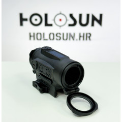 HOLOSUN HE530C-GR Elite Solar Green Circle Dot Sight 2 MOA green dot 2 MOA dot inside a 65 MOA circle Quick‑Detach
