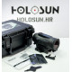 HOLOSUN HE530C-GR Elite Solar Green Circle Dot Sight 2 MOA green dot 2 MOA dot inside a 65 MOA circle Quick‑Detach
