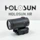 Holosun HM3XT Elite Magnifier BK IP67, EOTech‑ & Aimpoint‑kompatibel 