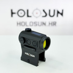 Holosun HS403C Micro Red Dot Sight with Solar Panel & CR2032 | 2 MOA, 50,000h, IP67