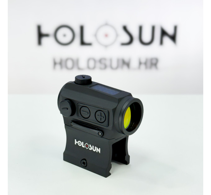 Holosun HS403C Micro Red Dot Sight with Solar Panel & CR2032 | 2 MOA, 50,000h, IP67