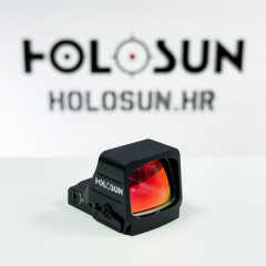Holosun HS407COMP-RD6 Open Reflex Red Dot Sight + 6MOA Dot Reticle, black, Hunting, Sports Shooting Airsoft, tactical mini