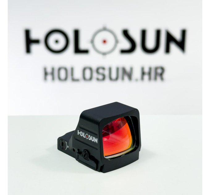 Holosun HS407COMP-RD6 Open Reflex Red Dot Sight + 6MOA Dot Reticle, black, Hunting, Sports Shooting Airsoft, tactical mini