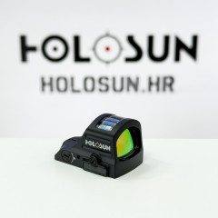 Holosun HS507C-X2 open reflex red dot sight switchable 2MOA dot, 32MOA circle dot reticle solar cell