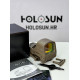 Holosun HS510C‑FDE Open Reflex Solar Red Dot Sight MRS 2 MOA Red Dot 65 MOA Circle Weaver / Picatinny