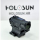 Holosun HS515CM Solar Red Dot Sight BK 2 MOA dot and 65 MOA circle Shake Awake